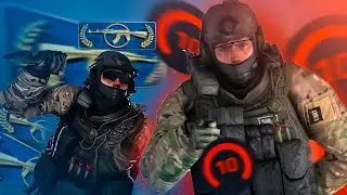 10LVL FACEIT СЫГРАЛ НА КАЛАШАХ (CS:GO)
