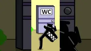F go to the bathroom