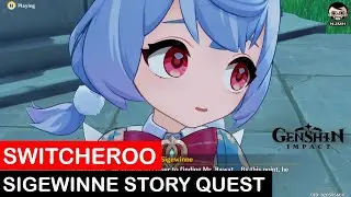 Switcheroo | Sigewinne Story Quest Nereides Act 1: The Warmth of Lies | Genshin Impact