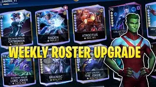 Weekly Roster Upgrade | Character Upgrade | Injustice 2 Mobile