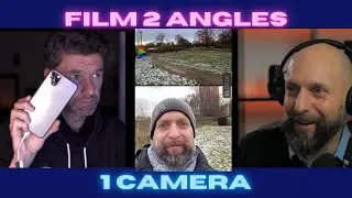 How to film a bothie with two lenses & one smartphone only using app Double Take by Filmic {iphone}