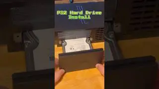 PS2 Hard Drive Install 