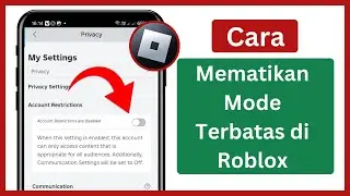 Cara Mematikan Mode Terbatas di Roblox (2024)| Nonaktifkan Mode Terbatas di Roblox