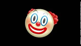 Clown Face Free animated emoji Green screen all faces - Intro Video Maker