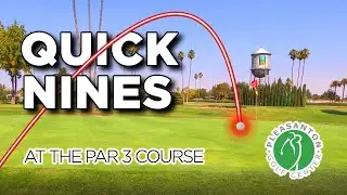 Nine holes under 5.5 minutes | Quick Nines - No Talking | Pleasanton Fairways Golf Course