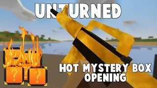 Unturned Mystery Box Opening | Super Rare Maplestrike! | 15x Hot Mystery Boxes