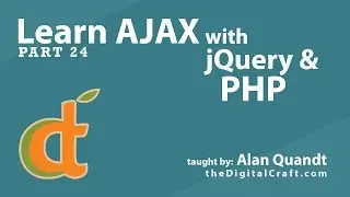 Learn AJAX with jQuery and PHP - Part 24