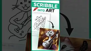 Turn Scribbles into Art with this Tool 🎨 