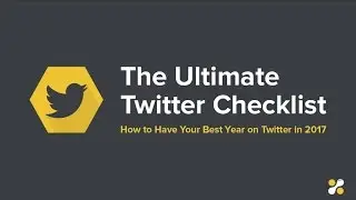 Download The Ultimate Twitter Checklist - DiscoverTec