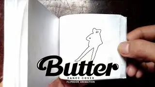 BTS (방탄소년단) 'Butter' Dance Cover | Flipbook Animation