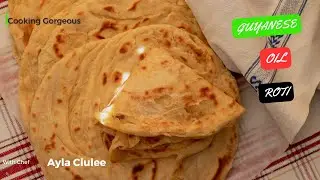 Soft and Fluffy Guyanese Oil Roti / Paratha Recipe