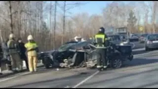 Столкнулись Hyundai Sonata и Chevrolet Niva: водитель погиб в утреннем ДТП в Кемеровской области