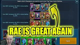 MAKING RAE OVERPOWERED - RAID: Shadow Legends