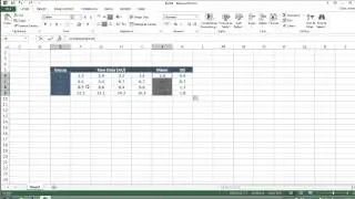 Error bars in graphs using Microsoft Excel for PC v2013