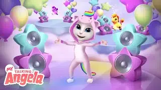 💃✨ Dance With Me! 🎵 Virtual Dance Party with My Talking Angela