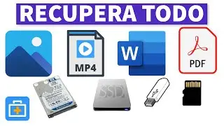 Recuperar TODO Tipo de Archivos Borrados, Formateados, en Disco Duro, Memoria USB, Tarjeta SD y Mas