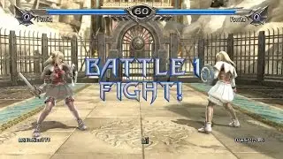 Soulcalibur V [PS3]: Pyrrha vs. Pyrrha Online Ryona matches [Default Outfit, リョナ]