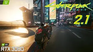 Cyberpunk 2077 Patch 2.1 | RTX 3080 | 4K 1440p DLAA DLSS 3.5 Ray & Path Tracing