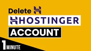 How To Delete Hostinger Account 2024 | How To Cancel Hostinger Account | Cancel Hostinger Hosting