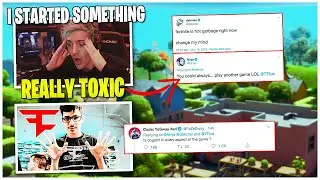 Ninja *GOES OFF* on Dakotaz Over Twitter Post | FaZe Sway & Ninja *ROAST* Each Other (FORTNITE)