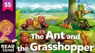 The Ant and the Grasshopper Aesop's Fables / Bedtime Fairy Tales For Children