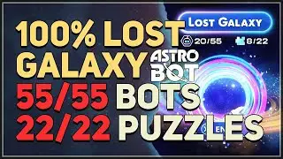 All Lost Galaxy Bots and Puzzles 100% Walkthrough Astro Bot