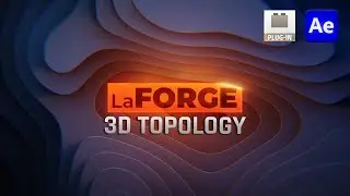 Stylish 3D Titles - After Effects laForge Plugin