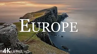 EUROPE 4K - Beautiful Drone Film With Relaxing Music