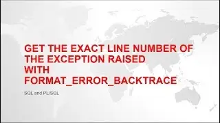 How to get the exact error line number in Oracle PL/SQL?