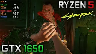 Cyberpunk 2077 | GTX 1650 | Asus TUF Gaming FX505DT | 1080p