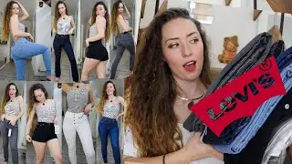 Huge Levi's Jeans & Shorts Try On Haul - Are They Worth It?!