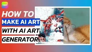 How to Make AI Art with AI Art Generator