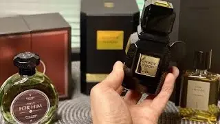 Распаковка и обзор ароматов: Hayari Only For Him, Ajmal Amber Wood, Naomi Goodsir Cuir Velours
