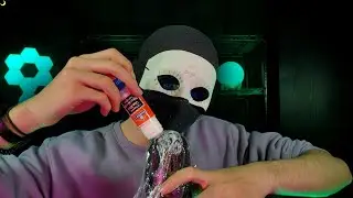 STICKY GLUE ON THE MIC ASMR (Sticky Mic And Crinkling Sounds)
