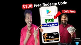 100% FREE Google play REDEEM CODE, Google redeem codes, How to get free redeem code for play store