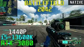 Battlefield 2042 [Native] RTX 3080 & 13600K 5.1GHz - Custom 1440P