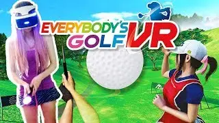 💜I try 💜 Everybody's Golf VR (PS4, PSVR) Gameplay First Impressions