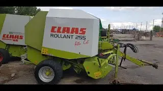 Пресс-подборщик Claas Rollant 255 RotoCut | Прокрутка/Baler Claas Rollant 255 RotoCut | Scrolling