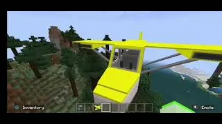 flying a minecraft plane