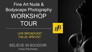 Fine Art Nude & Bodyscape Photography Workshop Tour