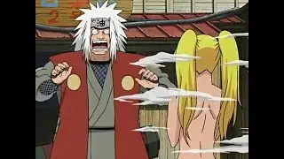 Jiraiya Punch Naruto When Naruto Transform into A Woman