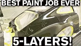 Most Insane Paint Job EVER! Step-by-Step Process on the AMMO Porsche 964