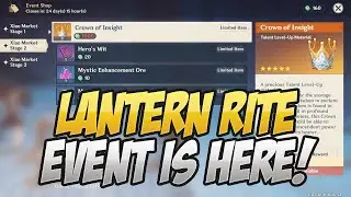 TOWER DEFENSE IS HERE! Lantern Rite Event Overview! Genshin Impact