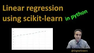 45 - Linear regression using Sci-Kit Learn in Python