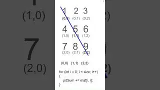How to Sum Diagonal Values in C# 