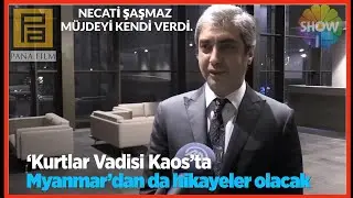 Necati Şaşmaz Kurtlar Vadisi Kaos Açıklaması. YAKINDA Show Tv'de Başlıyor.