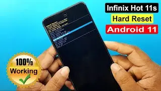 Infinix Hot 11s Hard Reset Android 11 | Infinix Hot 11s (X6812) Factory Reset & Remove Screen Lock |