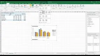 How to Create a Bar Chart for Pivot Table in Excel. [HD]