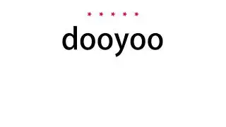 How to pronounce dooyoo - Vocab Today