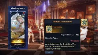 Vediche's Invitation Quest (60/60 Masterpiece Reward) + Wallpaper Showcase